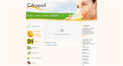 Desktop Screenshot of citropoli.com.br